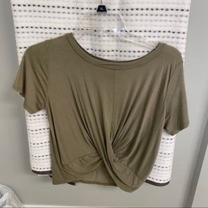 Gaze Green Cross Shirt